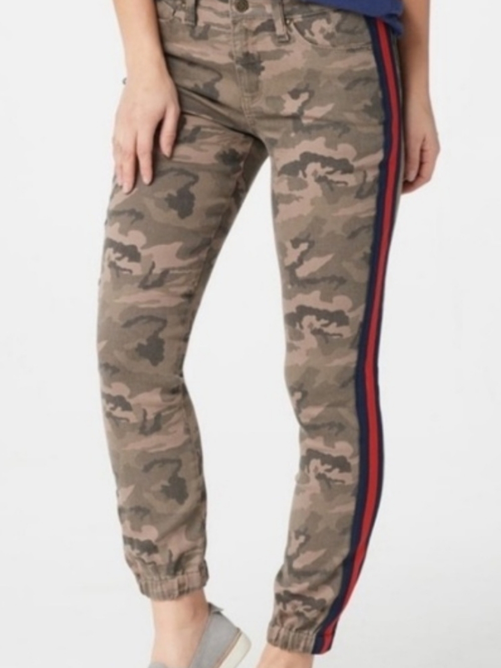 Laurie Felt Camo Joggers, Green
